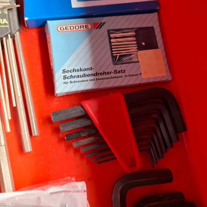 Partij diverse inbussleutels o.a. Gedore, Bahco – foto 7 – kavel bij Onlineveilingmeester, Winsum