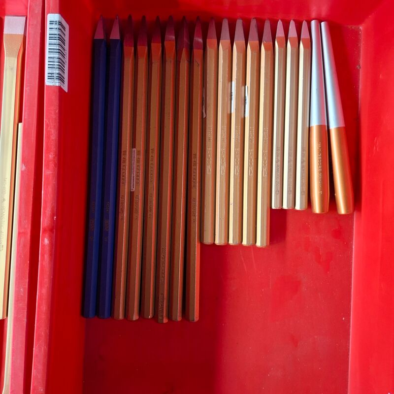 18x Diverse puntbeitels o.a. Gedore, Bahco – kavel bij Onlineveilingmeester, Winsum