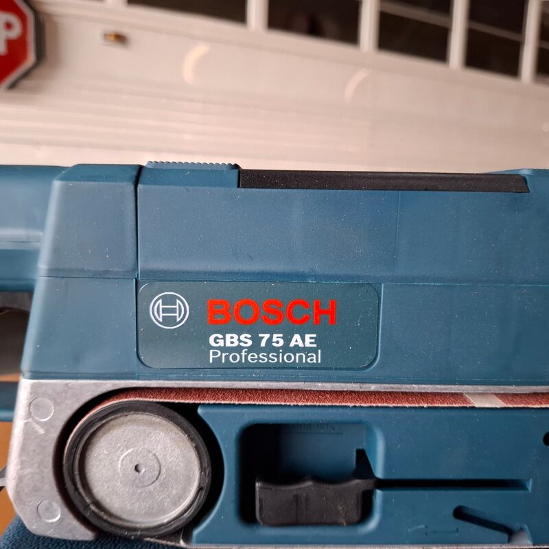 Bandschuurmachine Bosch, GBS 75 AE – foto 3 – kavel bij Onlineveilingmeester, Winsum