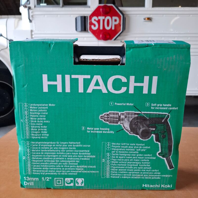 Boormachine Hitachi, D13VG – foto 2 – kavel bij Onlineveilingmeester, Winsum