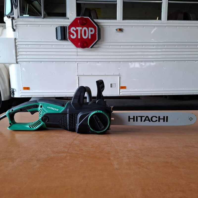 Elektrische kettingzaag Hitachi, CS35Y – foto 2 – kavel bij Onlineveilingmeester, Winsum