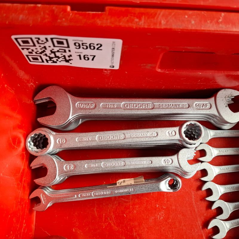 Ca. 50x Diverse sleutels 2x Facom, 48x Gedore – foto 2 – kavel bij Onlineveilingmeester, Winsum