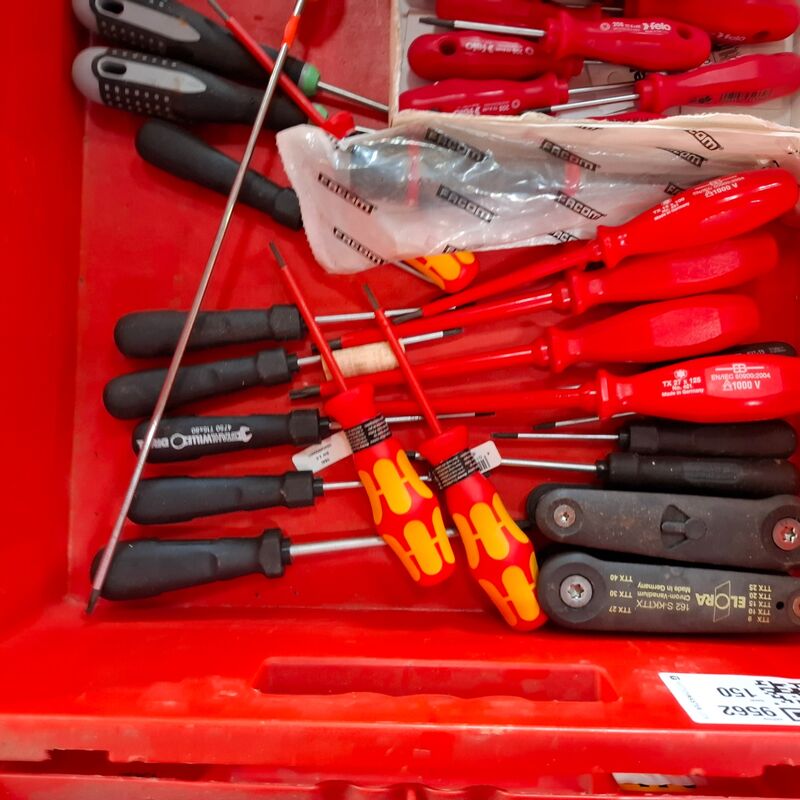 Ca. 48x Diverse schroevendraaiers o.a. Bahco, Wera – foto 2 – kavel bij Onlineveilingmeester, Winsum