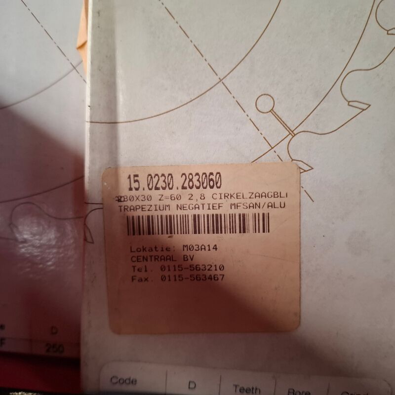 8x Diverse cirkelzaagblad o.a. Phantom, Makita – foto 10 – kavel bij Onlineveilingmeester, Winsum