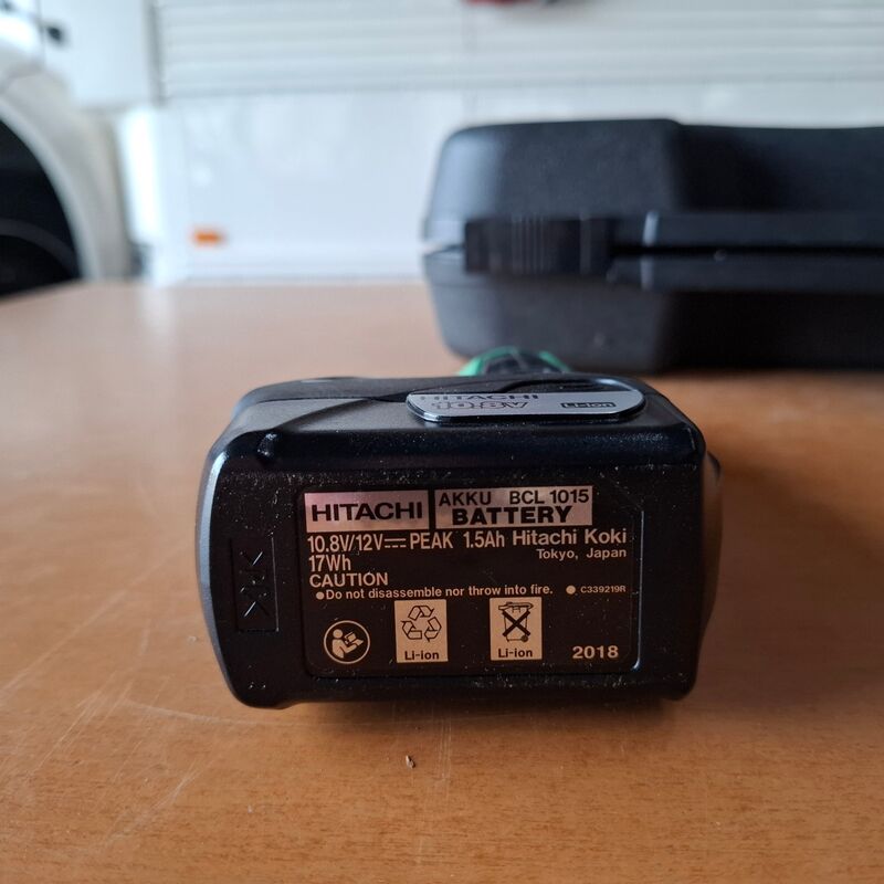 Accu rechte slijper Hitachi, GP10DL, bouwjaar 2018 – foto 4 – kavel bij Onlineveilingmeester, Winsum