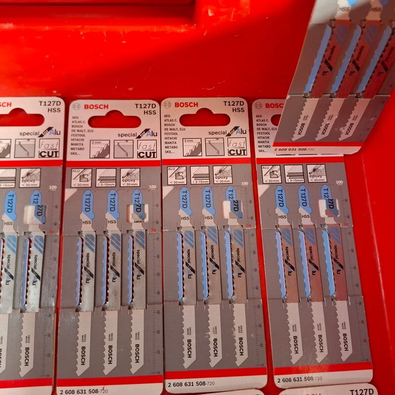 Ca. 69x Diverse decoupeerzaag zaagblad Metabo en Bosch – foto 3 – kavel bij Onlineveilingmeester, Winsum