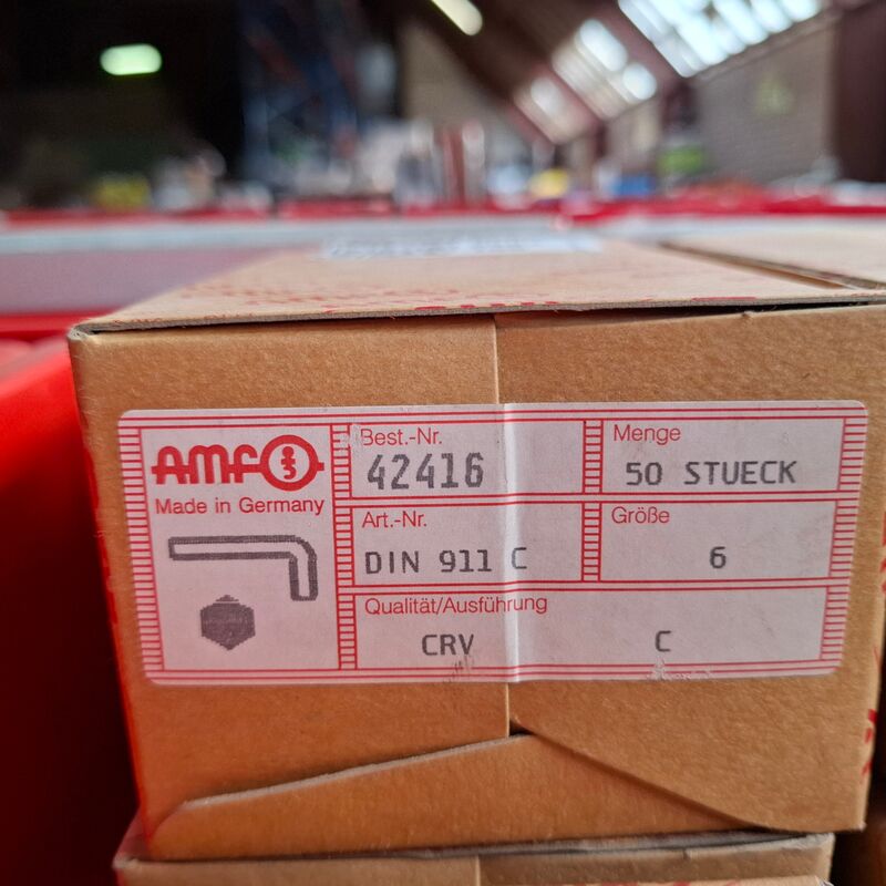 Ca. 500x Inbussleutel AMF, 6mm – foto 3 – kavel bij Onlineveilingmeester, Winsum