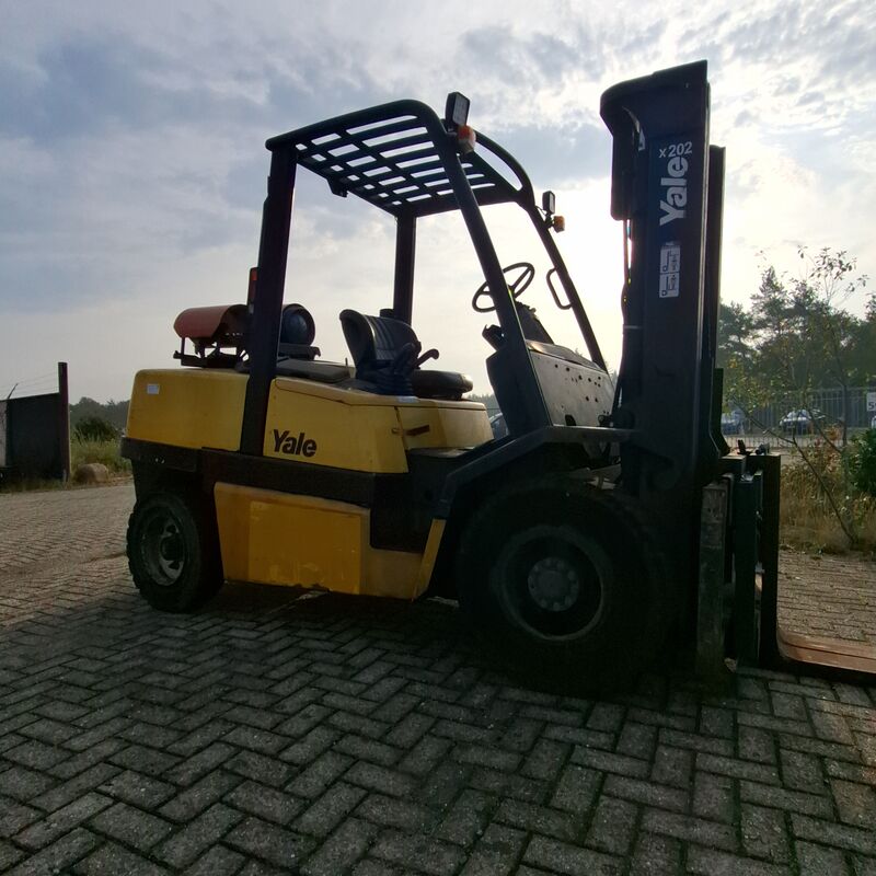 Vorkheftruck, Yale, GLP55MJ-V2814, 2002 – foto 3 – kavel bij Domeinen Roerende Zaken, Soesterberg