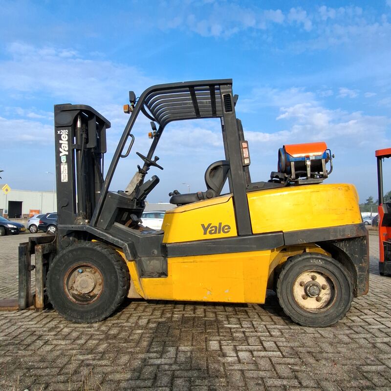 Vorkheftruck, Yale, GLP55MJ-V2814, 2002 – foto 7 – kavel bij Domeinen Roerende Zaken, Soesterberg