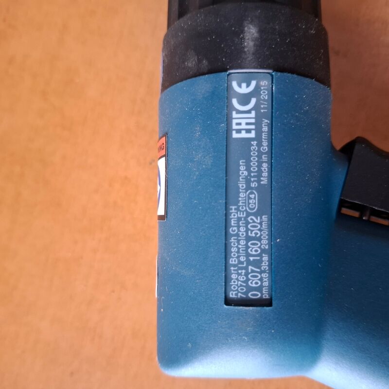 Pneumatische boormachine Bosch, 607160502, bouwjaar 2015 – foto 3 – kavel bij Onlineveilingmeester, Winsum