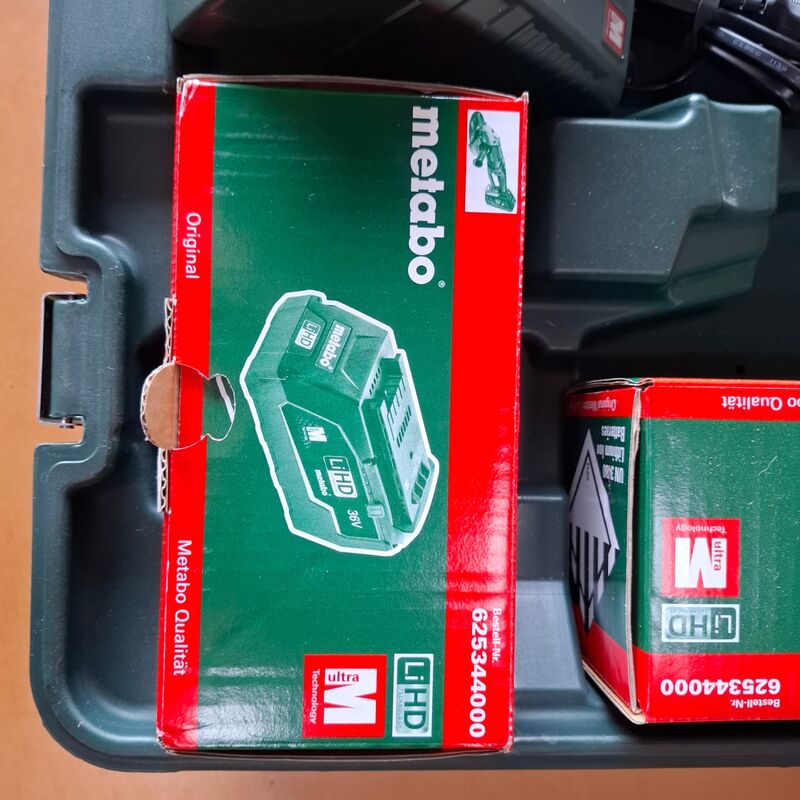 Accu haakse slijper Metabo, WPB 36 LTX BL230, bouwjaar 2016 – foto 8 – kavel bij Onlineveilingmeester, Winsum