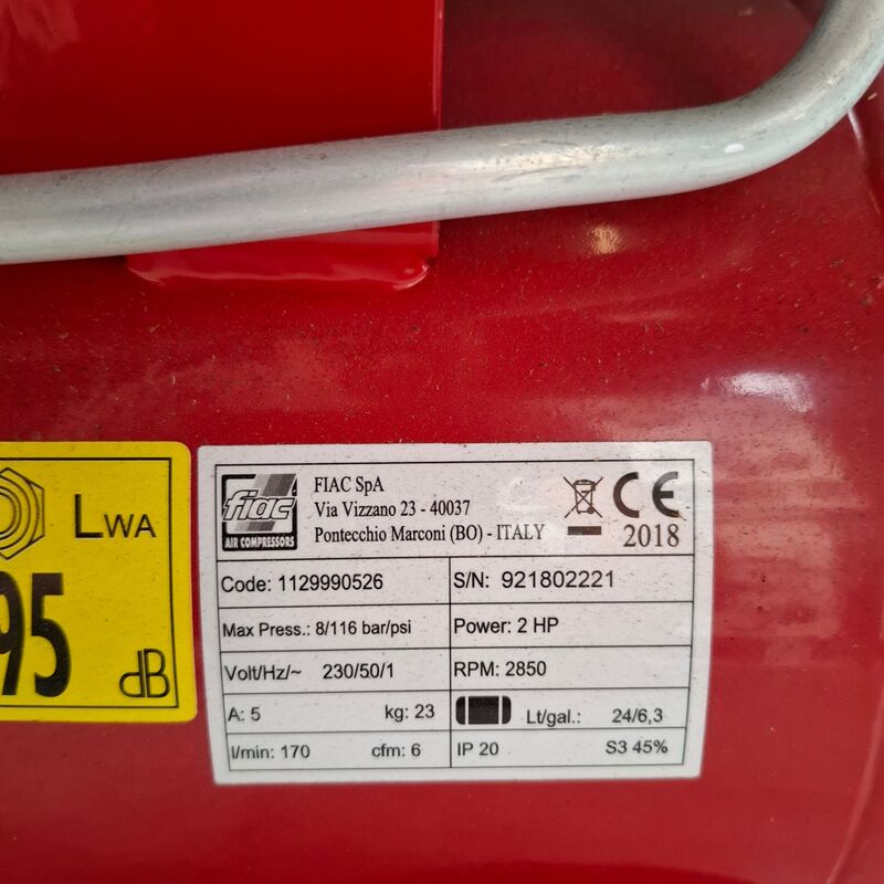 Compressor Fiac, Cosmos 2420 – foto 3 – kavel bij Onlineveilingmeester, Winsum