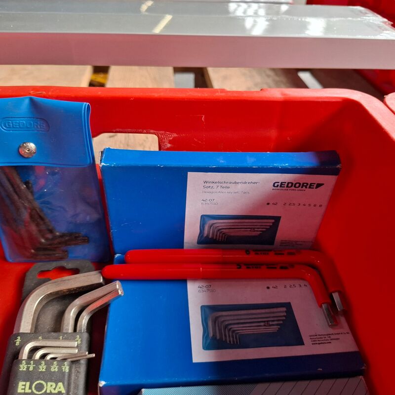 Partij diverse inbussleutels o.a. Gedore, Bahco – foto 4 – kavel bij Onlineveilingmeester, Winsum