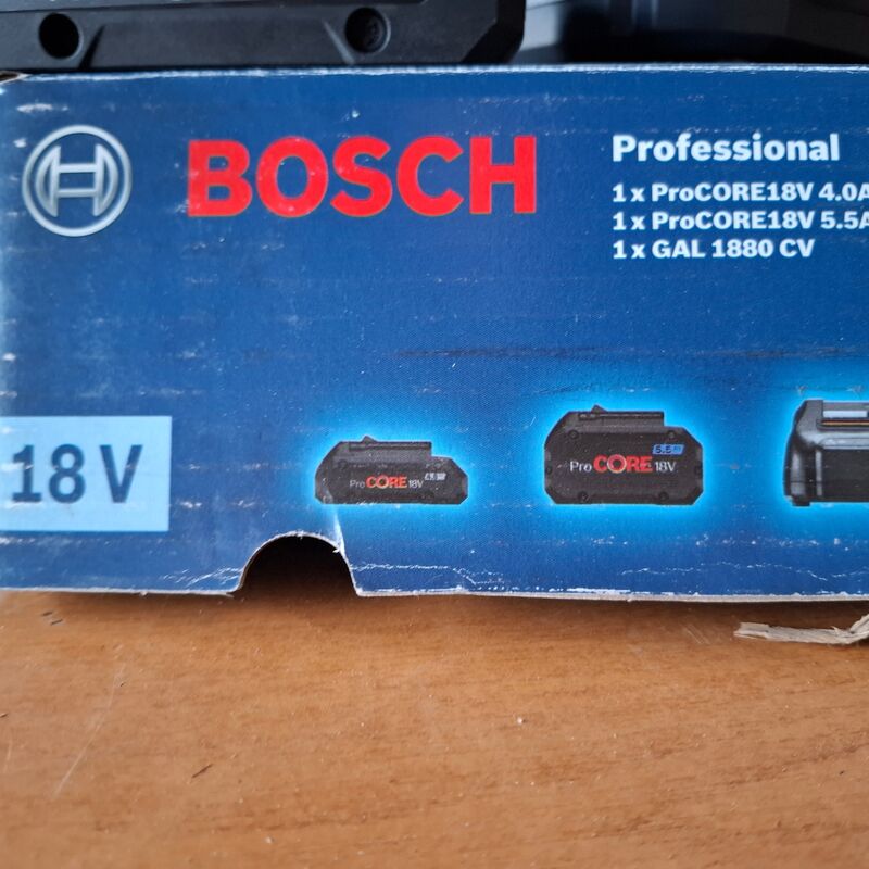 2x Accu met lader Bosch 18V 4.0Ah en 5.5Ah – foto 4 – kavel bij Onlineveilingmeester, Winsum
