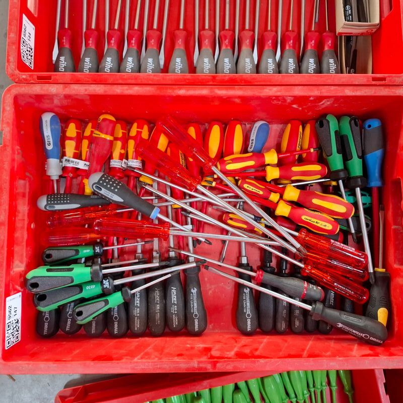 Ca. 62x Diverse schroevendraaiers o.a. Stahlwille, Hazet – kavel bij Onlineveilingmeester, Winsum