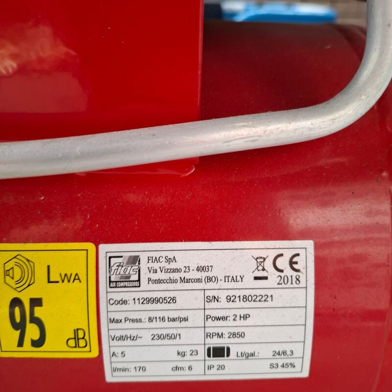 Compressor Fiac, Cosmos 2420 – foto 3 – kavel bij Onlineveilingmeester, Winsum