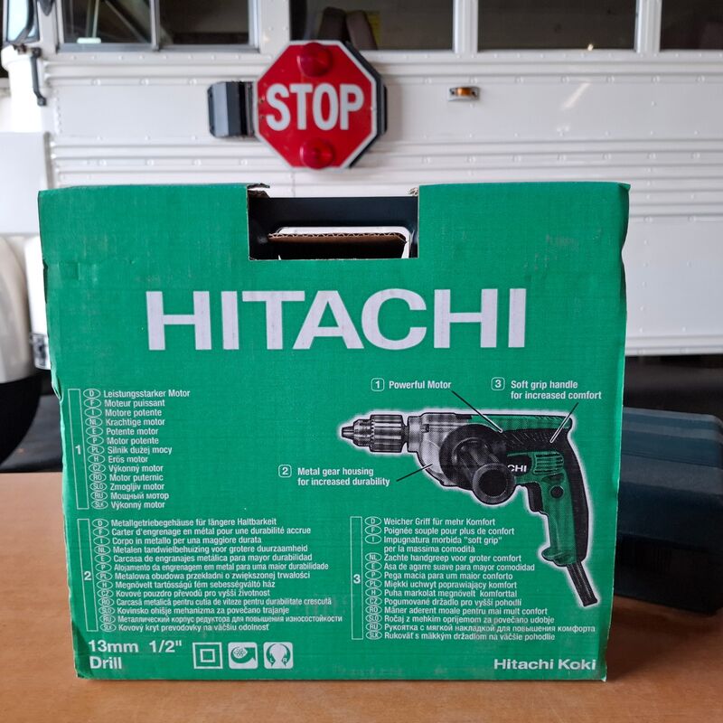 Boormachine Hitachi, D13VG – foto 3 – kavel bij Onlineveilingmeester, Winsum