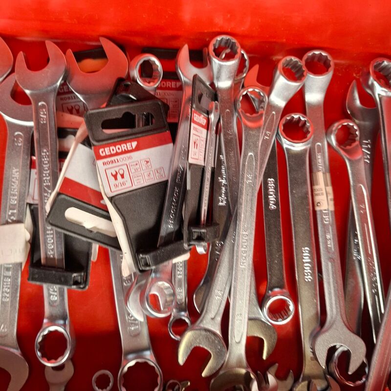 Ca. 106x Diverse sleutels o.a. Beta, Gedore – foto 4 – kavel bij Onlineveilingmeester, Winsum