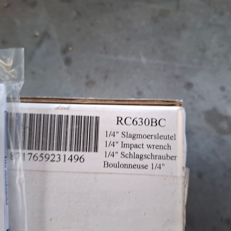 Pneumatische slagmoersleutel 1/4" Rodac, RC630T – foto 6 – kavel bij Onlineveilingmeester, Winsum
