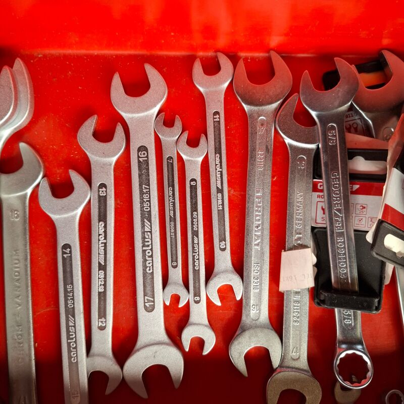 Ca. 106x Diverse sleutels o.a. Beta, Gedore – foto 6 – kavel bij Onlineveilingmeester, Winsum