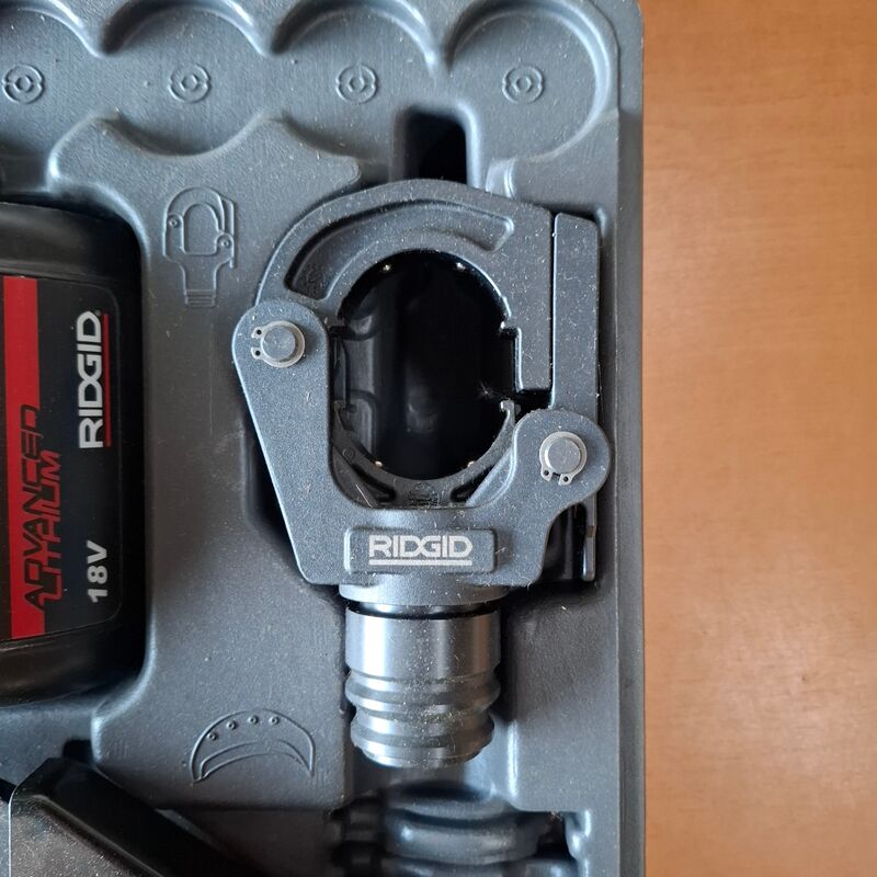 Accu krimpgereedschap Ridgid, RE60 – foto 8 – kavel bij Onlineveilingmeester, Winsum