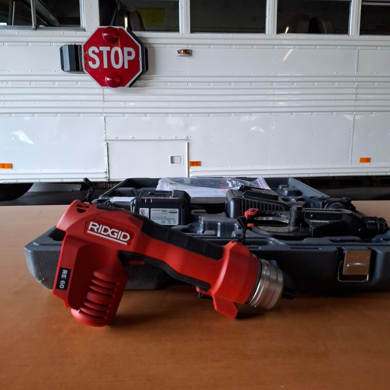 Accu krimpgereedschap Ridgid, RE60 – foto 2 – kavel bij Onlineveilingmeester, Winsum