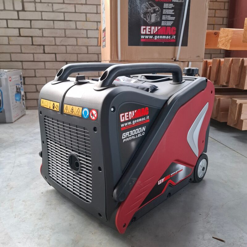 Generator Genmac, GR3000iN – foto 2 – kavel bij Onlineveilingmeester, Winsum