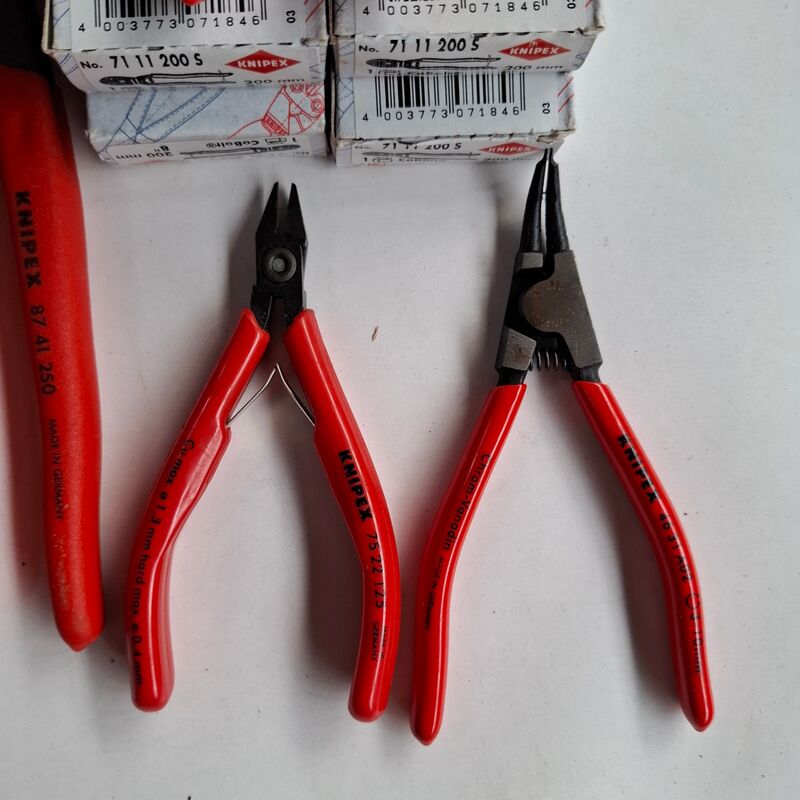 10x Diverse tangen Knipex – foto 2 – kavel bij Onlineveilingmeester, Winsum