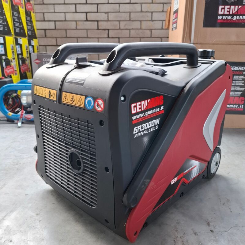 Generator Genmac, GR3000iN – foto 2 – kavel bij Onlineveilingmeester, Winsum
