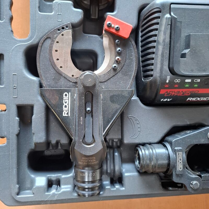 Accu krimpgereedschap Ridgid, RE60 – foto 7 – kavel bij Onlineveilingmeester, Winsum