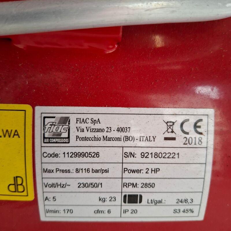 Compressor Fiac, Cosmos 2420 – foto 3 – kavel bij Onlineveilingmeester, Winsum