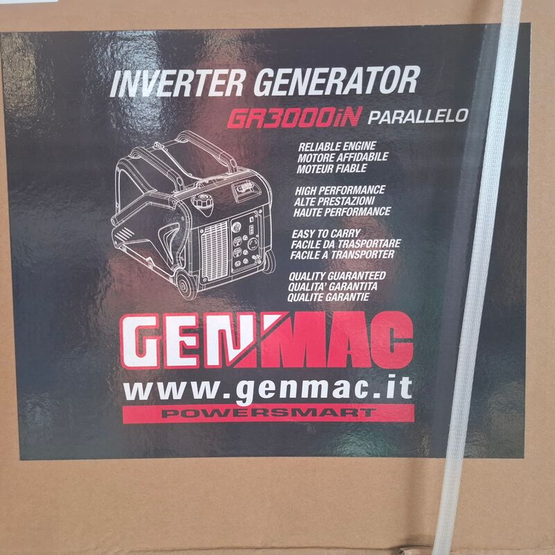 Generator Genmac, GR3000iN – foto 6 – kavel bij Onlineveilingmeester, Winsum