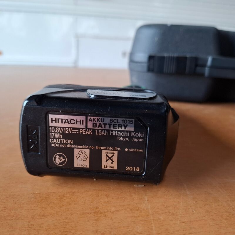 Accu rechte slijper Hitachi, GP10DL, bouwjaar 2018 – foto 5 – kavel bij Onlineveilingmeester, Winsum