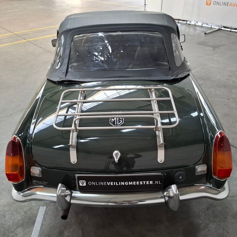 Personenauto, MG, B type, 1.8 Roadster, 1974 – foto 10 – kavel bij Domeinen Roerende Zaken, Soesterberg