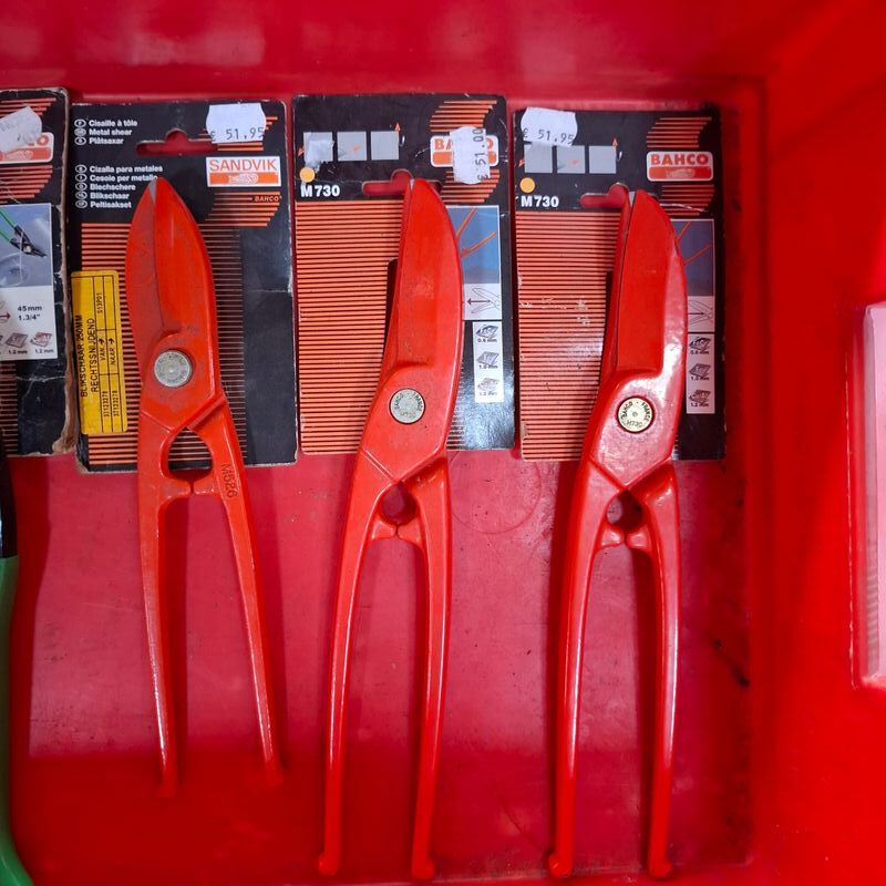 6x Diverse scharen o.a. Bahco – foto 2 – kavel bij Onlineveilingmeester, Winsum