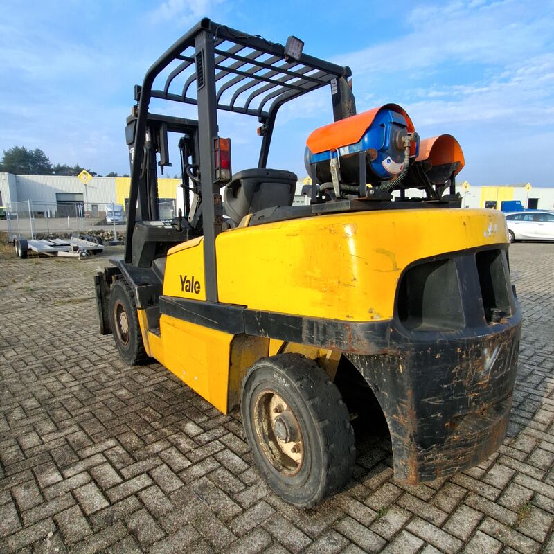 Vorkheftruck, Yale, GLP55MJ-V2814, 2002 – foto 6 – kavel bij Domeinen Roerende Zaken, Soesterberg