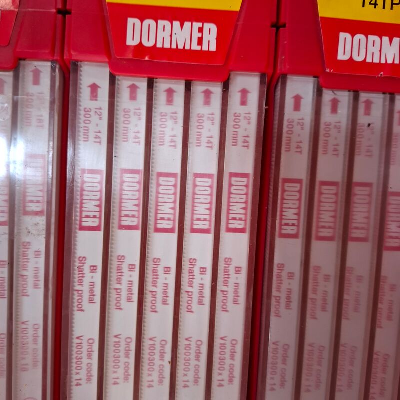 6x set a 100 stuks Zaagblad Dormer, Bi-metal 14TPI, Bi-metal 18TPI – foto 5 – kavel bij Onlineveilingmeester, Winsum