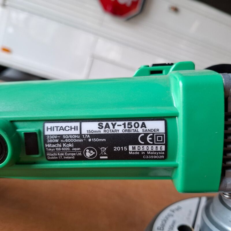 Haakse schuurmachine Hitachi, SAY-150A, bouwjaar 2015 – foto 4 – kavel bij Onlineveilingmeester, Winsum
