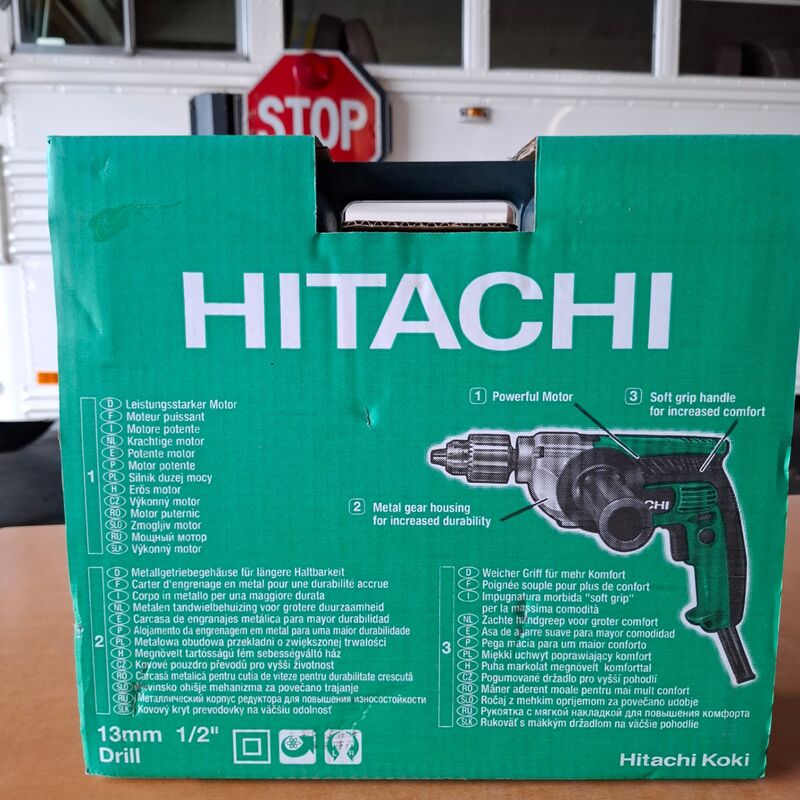 Boormachine Hitachi, D13VG – foto 2 – kavel bij Onlineveilingmeester, Winsum