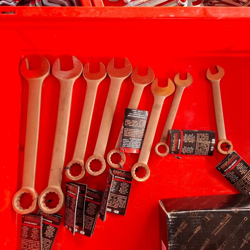 8x Steek-ringsleutel, vonkvrij EgaMaster – kavel bij Onlineveilingmeester, Winsum