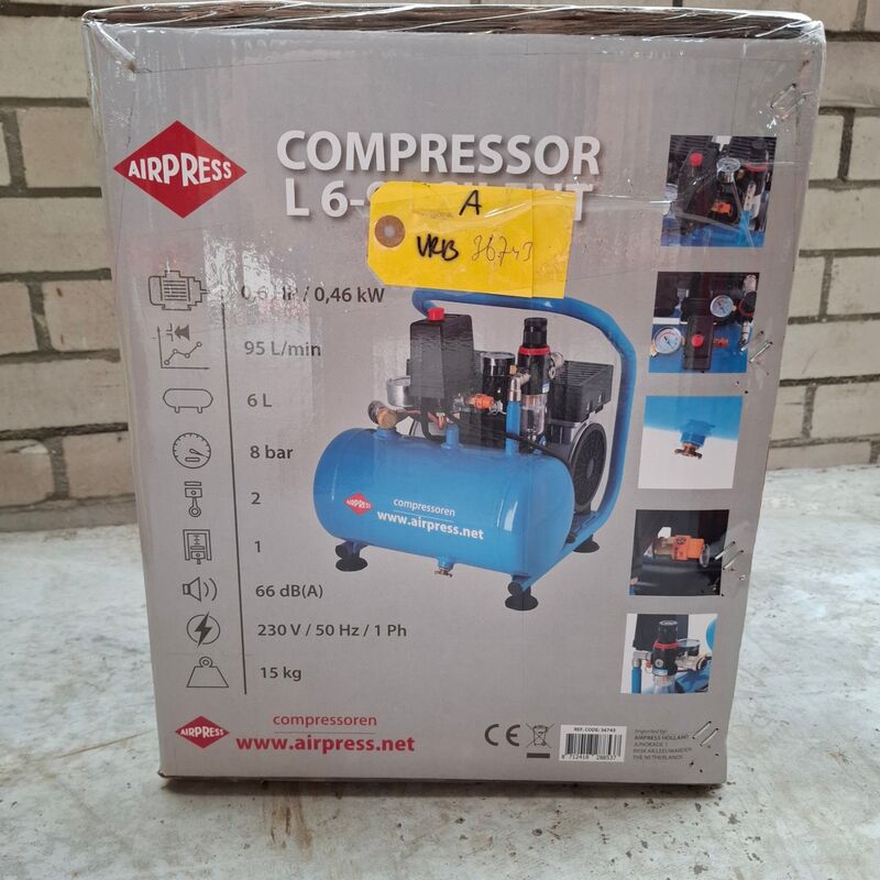 Compressor Airpress, L 6-95 – foto 2 – kavel bij Onlineveilingmeester, Winsum
