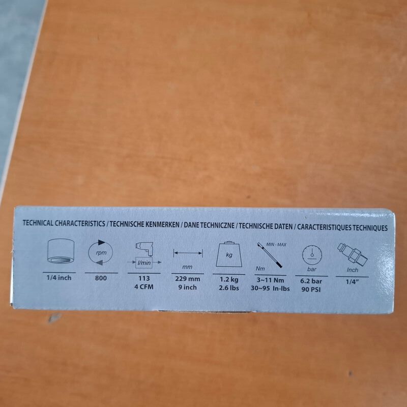 Pneumatische schroevendraaier 1/4" Airpress, 45469 – foto 4 – kavel bij Onlineveilingmeester, Winsum