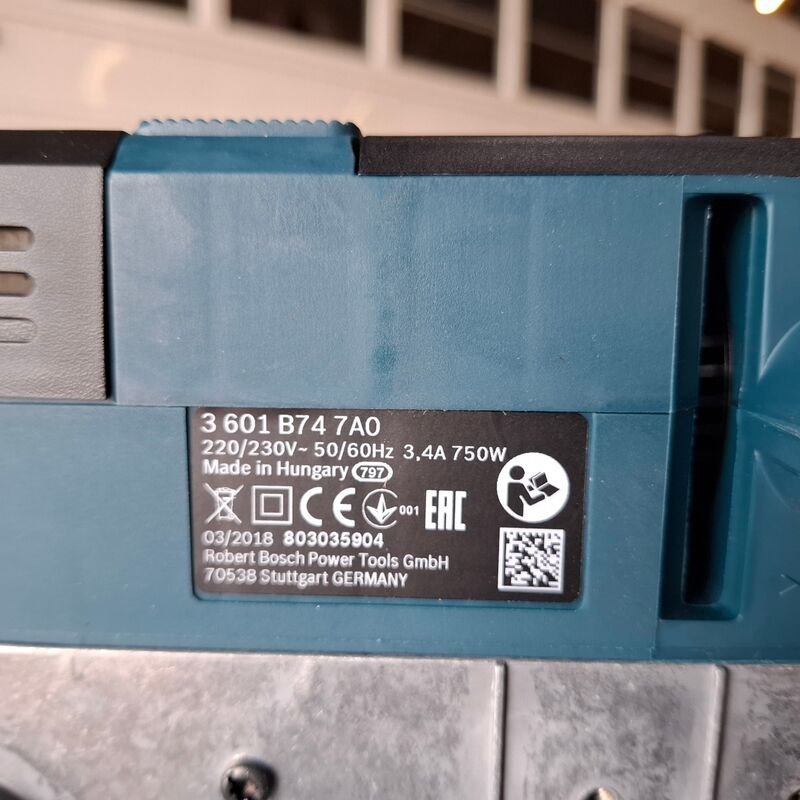 Bandschuurmachine Bosch, GBS 75 AE – foto 5 – kavel bij Onlineveilingmeester, Winsum