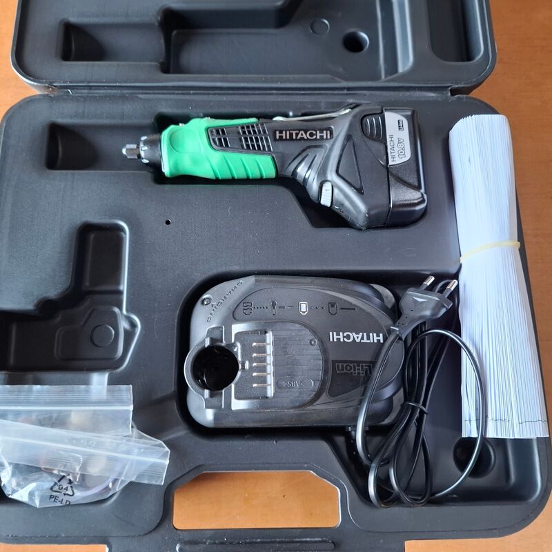 Accu rechte slijper Hitachi, GP10DL, bouwjaar 2018 – foto 7 – kavel bij Onlineveilingmeester, Winsum