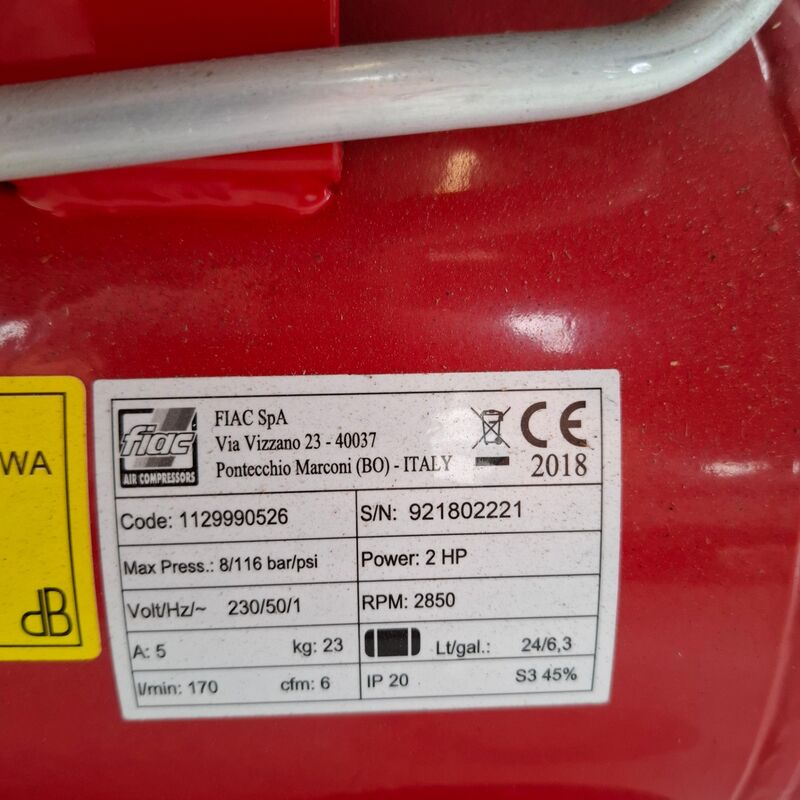 Compressor Fiac, Cosmos 2420 – foto 3 – kavel bij Onlineveilingmeester, Winsum