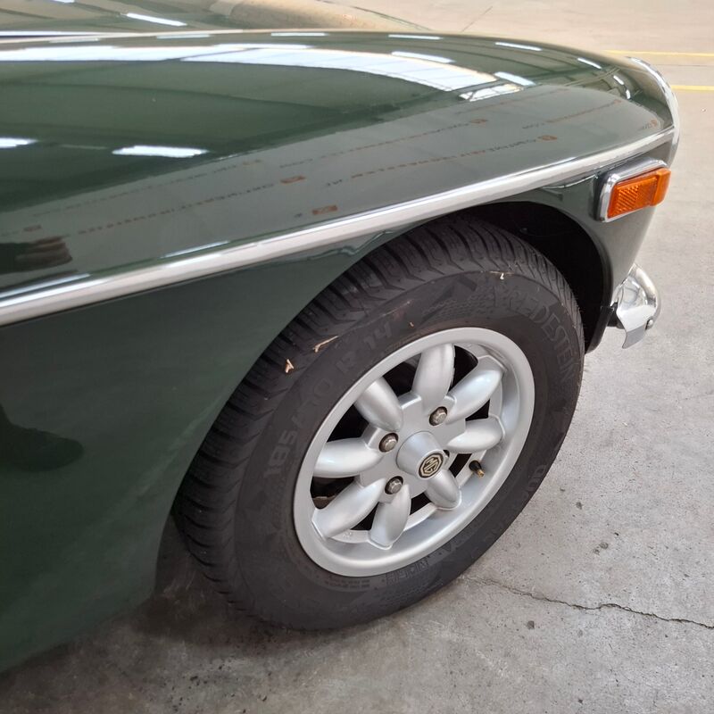 Personenauto, MG, B type, 1.8 Roadster, 1974 – foto 5 – kavel bij Domeinen Roerende Zaken, Soesterberg