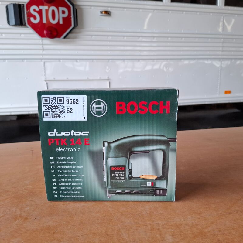 Elektrische tacker Bosch, PTK 14E – kavel bij Onlineveilingmeester, Winsum