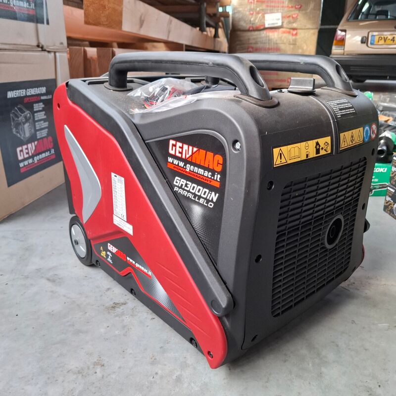 Generator Genmac, GR3000iN, bouwjaar 2020 – foto 3 – kavel bij Onlineveilingmeester, Winsum