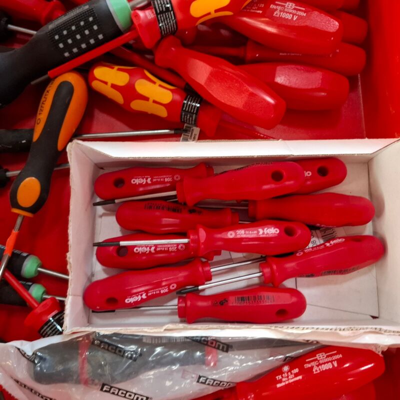 Ca. 48x Diverse schroevendraaiers o.a. Bahco, Wera – foto 3 – kavel bij Onlineveilingmeester, Winsum