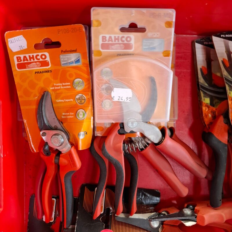 Ca. 27x Diverse snoeischaren o.a. Bahco – foto 2 – kavel bij Onlineveilingmeester, Winsum